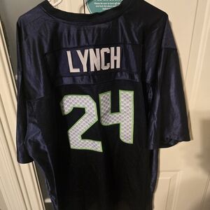 Men's Navy Blue Football Jersey